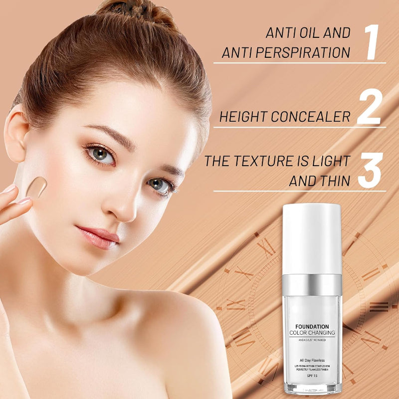 Color Changing Foundation
