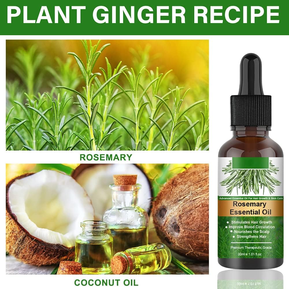 Essential Rosemary Oil for Hair