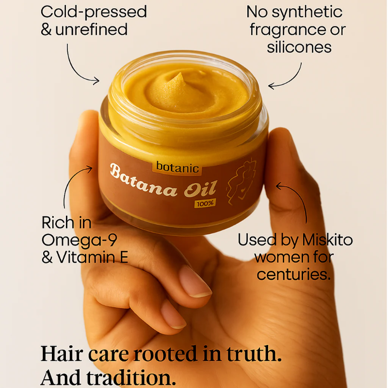 Botanic Unrefined organic Batana Oil