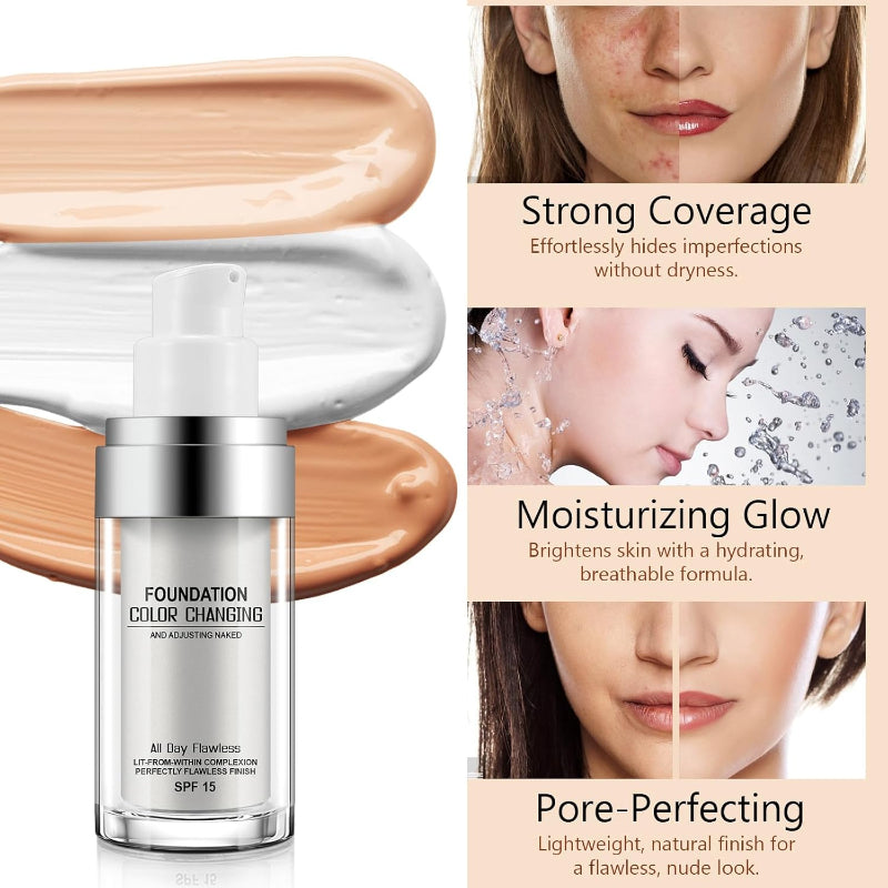 Color Changing Foundation