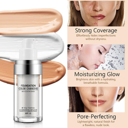 Color Changing Foundation