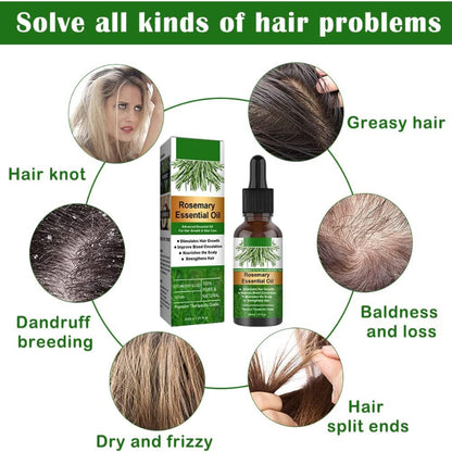 Essential Rosemary Oil for Hair