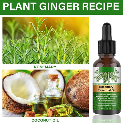 Essential Rosemary Oil for Hair