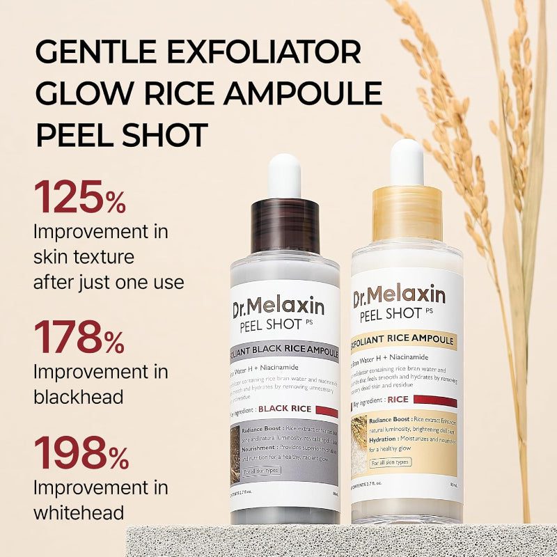 Dr. Melaxin Peel Shot skin treatment