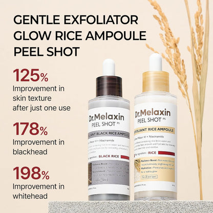 Dr. Melaxin Peel Shot skin treatment