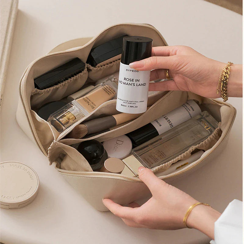 Elevate Your Style with the 2022 New Ins Large-Capacity Portable Makeup Bag - Perfect for Travel and Daily Use!