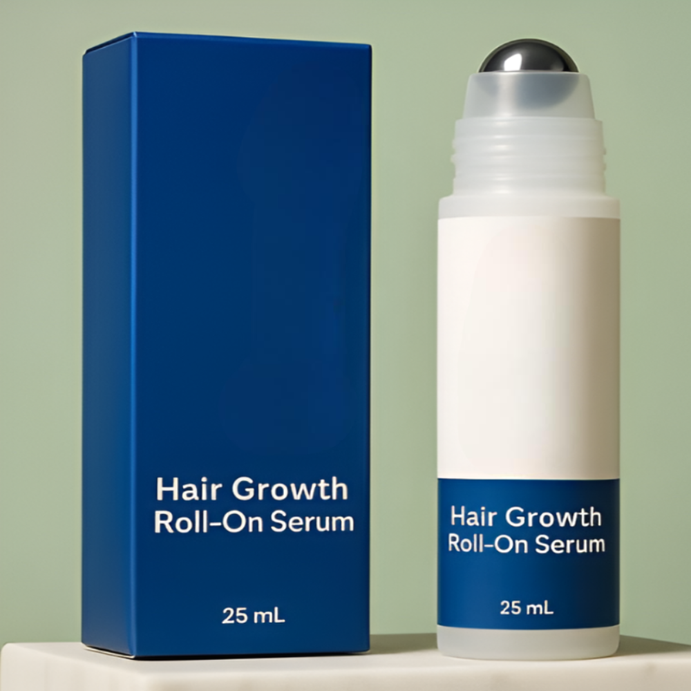 Rosemary Hair Serum Rolling Ball Essence Hair Root Strengthen Serum Scalp Care Essential Massage Roller Ball Nourishing