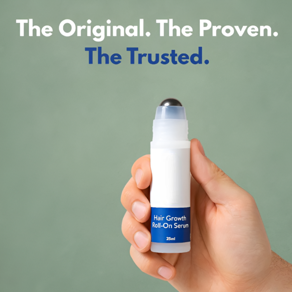 Rosemary Hair Serum Rolling Ball Essence Hair Root Strengthen Serum Scalp Care Essential Massage Roller Ball Nourishing